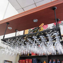 DJSMjbj Wine Rack Wine Glass Wine Rack Rack attaccatura a Living Room Bar Decoration Facile da installare Ripiani Decke (Size : 70 * 22cm)