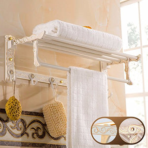 MBYW, portasciugamani moderno e minimalista, portasciugamani da bagno, portasciugamani in stile vintage, pieghevole, per bagno, camera da letto, cucina