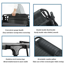 LINGZE Lettino Prendisole, Lettino, Sdraio reclinabile con Schienale Regolabile, Pieghevole Leggero per Giardino, Patio, 190x65x30 cm