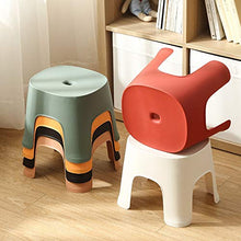ECSWP QWBGJSNM Banco Casalinghi Bagno Sgabelli Row Sgabelli Bagno plastica Sgabello Ispessimento dei Bambini for Adulti Piazza Pratico Sgabello Piccolo banco (Color : B)