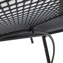 Outsunny Tavolino da Appendere alla Ringhiera del Balcone Regolabile in Altezza Ferro 60 x 56.5 x 45 cm Nero