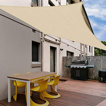 Outsunny Tenda Parasole Quadrata per Esterni in HDPE Impermeabile Traspirante, Protezione Raggi UV 95%, 360x360 cm