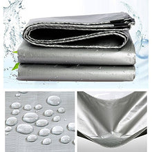MTYLX Grande Tela Cerata Resistente, Teloni, Verde e Argento, Più Misure, 180 G/M², Teloni Protezione Solare Impermeabile Isolamento Termico Addensare Tessuto per Tessitura Di Plastica per Esterni,