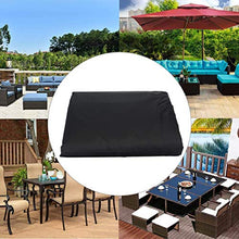 SOONHUA Fodere per Mobili da Giardino Copridivano Componibile a Forma di L per Esterni Copridivano Componibile Impermeabile Antipolvere per Mobili da Giardino (300X300x98x70cm)
