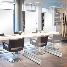 WAWB Schermo Igienico Trasparente, Protezione da Starnuto, Schermo Divisorio. 800X2000mm per Ufficio, Negozi, Ristorante, Aula, Palestra, Salone