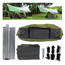 Atyhao Tendalino Parasole, Parasole Portatile Tendalino Parasole Riparo per Giardino Esterno Cortile Patio Barbecue Spiaggia Campeggio