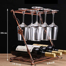 mmmy Portabottiglie, portabottiglie in Metallo, ripiano da Tavolo Dorato, portabottiglie per Vino da appoggio, Creativo Europeo in Metallo Spazzolato Oro e cantinetta per Vino Design