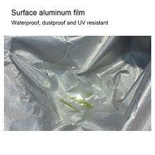 LDIW Copertura per Tapis Roulant, Film in Alluminio Coperchio Tapis Roulant per Uso Interno o Esterno Protezione Solare Antipolvere Impermeabile,Icesilver,230x100x160cm