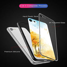 Suhctup Compatibile con Samsung Galaxy S10 Plus / S10+ Custodia Protettiva in Vetro Temperato 9H + Cornice Paraurti in TPU Silicone Morbido Assorbimento Degli Urti a 360 Gradi Protezione -albero