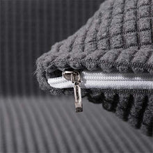 GUOCU Copridivano Senza Braccioli in Maglia, Fodera copridivano Elastico per Divano Letto,Grigio Scuro,1 Posti(120-155CM)