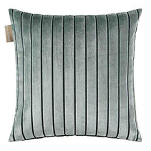 MADURA - Fodera per Cuscino Barthelemy 40x40 cm Verde Plaid per Divano Letto Adatto per Tutte Le Stagioni