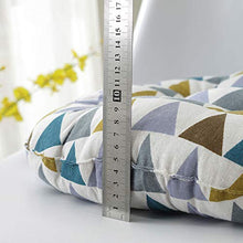 Pillowcase Cuscino per Sedia Imbottito di Fascia Alta, Cuscino per Sedia da Giardino, Sedia da Ufficio e Cuscino per Sedia in Schiuma Morbida per Uso Domestico (Stile, 42 * 42)