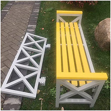 Panche Da Giardino All'aperto,casuali Balcone Panchine In Legno In Ghisa Solidi Con Schienali Rimovibili,panche In Legno Massello Anticorrosivi E Resistenti All'usura Che Possono Ospitare 2-3 Person