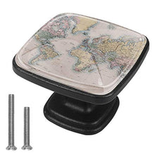 Mappa d'epoca 4 PCS Pomelli per Porta, Pomolo per Mobile, Pomelli per Mobili con Viti, Maniglia per Armadietto, Pomelli per Porta, Pomelli per Cassetti per Porta, Armadio, Cassetto e Credenza