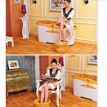 ZMYP Foot Spa Piedi Vasca Piede Bagno barile di Legno Piede Secchio Piede Massaggio pediluvio Salute barile