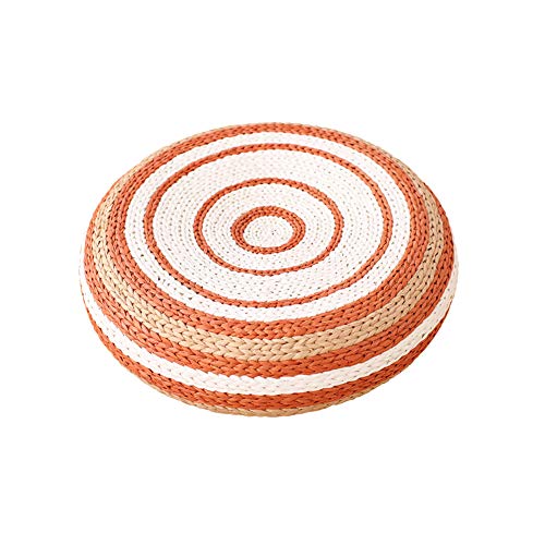 Tessuti A Mano Futon Cuscino Tatami Soggiorno Seduta Rotonda Stuoia Cambiamento di Casa Panca Divano Sgabello (60 x 17 cm)