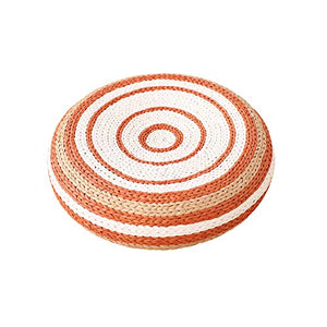 Tessuti A Mano Futon Cuscino Tatami Soggiorno Seduta Rotonda Stuoia Cambiamento di Casa Panca Divano Sgabello (60 x 17 cm)