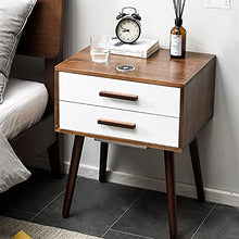 Yyqx Comodino In Legno Solido Intelligente Comodino Semplice Moderno Nordic Light Lusso Piccolo Armadio Con Noce Chiaro Colore Comodino Comodino