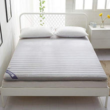 Materasso futon, Tappetino Giapponese Tatami Futon con Materasso da Pavimento Addensato, Materasso per dormitorio con Tappeto in Cotone,Gray,180 * 200cm/71 * 79inch