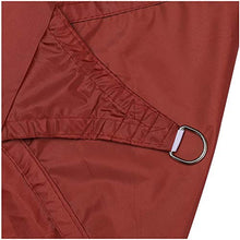 Tenda Da Sole Rettangolare Impermeabile Blocca Il 95% Delle Radiazioni UV Nocive E Della Luce Cuciture Rinforzate Che Impediscono Sfilacciamenti E Deformazioni (Diverse Dimensioni) ,Dark red,4 * 6