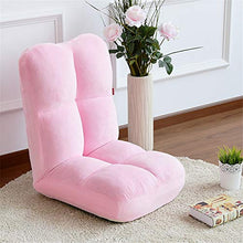 Laishutin Divano Lazy Lazy Sofa Home Office Meditation Reading per Soggiorno e Ufficio (Color : Pink, Size : 21 * 53 * 120cm)