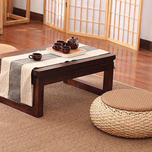 Tappetini in Rotondo Tatami, tappetini per meditazione, tappetini rotondi, tappetini in paglia naturale, tappetini per pavimenti, tappetini per yoga, balconi, traspirabilità, decorazione d'interni