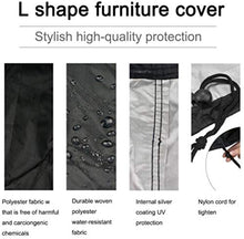 N / A 18 Altezza mobili da Giardino Cortile-Giardino Tavolo da Giardino Impermeabile della Copertura Protettiva di Caso Set per Le coperture mobili da Giardino Pioggia, 180x120x74cm