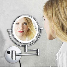 Specchio per vanità da Bagno Muro del Cavo di Alimentazione 3 x ingrandimento