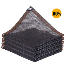 Rete Ombreggiante Nera, Per Copertura Vegetale/fiori Per Serre/ Terrazza Esterna/posto Auto Coperto/piscina, Protezione Solare HDPE Tessuto Ombreggiante,con Occhielli /Protezione Raggi UV 50% ~ 60%