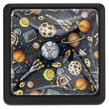 Universo planetario 3 PCS Pomelli per Porta, Pomolo per Mobile, Pomelli per Mobili con Viti, Maniglia per Armadietto, Pomelli per Porta, Pomelli per Cassetti per Porta, Armadio, Cassetto e Credenza