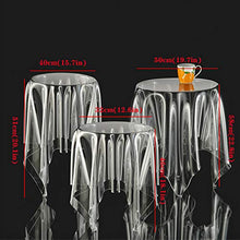 JHBW Tavolino Acrilico Ghost, Idea, Soggiorno, Tavolo Decorativo Balcone, Trasparente