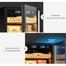 Umidificatori Humidor Armadio Per Sigari In Legno Di Cedro Compressore Per Il Controllo Della Temperatura E Dell'umidità Armadio Idratante Per Tabacco Domestico Temperatura E Umidità Precise