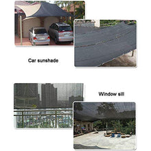 XIAOXIAO Rete ombreggiata Ombra Schermo Solare Spesso Criptato in Rete Schermo Succulento per Balcone per Tetto Schermo per Isolamento Termico per Auto Nero Multi Dimensioni (Size : 3x8m)
