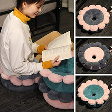 Ammily Petal Futon Peluche Tatami in stile giapponese Futon Petal Cuscino di seduta Spessa Pavimento Tatami Cuscino Rotondo per Bambini Adulti