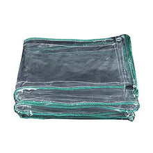 MTYLX Grande Tela Cerata Resistente, Teloni, Tela Cerata, Occhielli Rinforzati Telo Trasparente Impermeabile in Pvc, Telo Di Copertura per Campeio All'Aperto,un,1,4 * 2 M