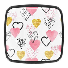 Amore cuore 4 PCS Pomelli per Porta, Pomolo per Mobile, Pomelli per Mobili con Viti, Maniglia per Armadietto, Pomelli per Porta, Pomelli per Cassetti per Porta, Armadio, Cassetto e Credenza