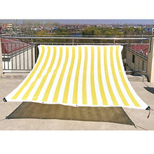 YTQ Protezione Solare Vegetale Tessuto Ombreggiante Rete Ombreggiante Rete 85% A Strisce Rete Ombreggiante Resistente Ai Raggi UV Fiori Multifunzione Balcone Tetto Tessuto A Rete(Size:1m x 1m)
