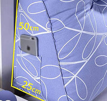 Cushion pillowXF Xufei Comodino Cuscino Triangolo Cuscino Camera Matrimoniale Grande Schienale Semplice e Moderno, Lavabile Cuscino 4 Dimensioni Opzionale (Size : 120cm)