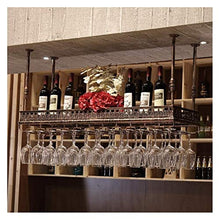 Portabicchieri da Vino da Recinzione, portabicchieri, portabicchieri da Vino, portabottiglie da Appendere, portabicchieri da Vino da Bar, Appendiabiti da Bar a Testa in Giù