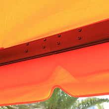 Outsunny Gazebo di Lusso Tendone da Giardino con Tettoia Idrorepellente 3x4m