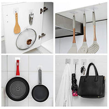 FENRIR Ganci Trasparenti Adesivi 24 Pezzi,gancio appendiabiti,Adatto Utilizzato in Cucina,Bagno(15kg Max)