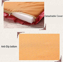 YINN - Cuscino per panca da giardino stampato, 120 x 40 cm, 2/3/4 posti, imbottitura per panca da giardino, in morbido velluto, imbottito, per interni ed esterni, lavabile