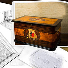 Humidor per Sigari di Grande capacità in Legno di Cedro Humidor per Sigari Accessori per Sigari Vernice per Pianoforte Quattro Strati E Otto Rack Possono Contenere 200 Sigari