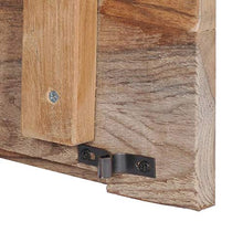 vidaXL Credenza 80x30x60 cm in Legno Massello di Teak Madia Comoda Funzionale Durevole Robusta Resistente Ampia Solida Pratica Mobile Armadio
