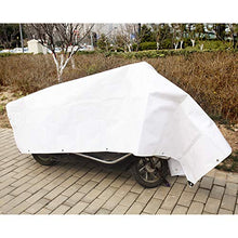 E-starain Telone LDPB0006ws3 Impermeabile Occhiellato Traspirante Multiuso per Giardino PE 180g/m² 4x8m Bianco