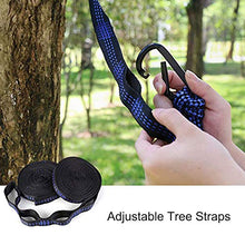 GRTBNH Amaca da Campeggio da Viaggio, Altalena Sospesa in Nylon 210T Traspirante con Fascia per Albero Regolabile, Amache da Esterno per Escursioni in Spiaggia da Viaggio in Giardino
