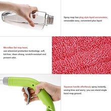 SSAYY Spray Mop Spruzzo d'Acqua 360 Gradi Testa Rotante Mop Detergente per Pavimenti Polvere Strumento per La   Pulizia della Casa Spazzola Spazzatrice   Mop Piatto