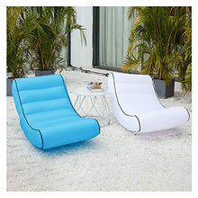 Inflatable Lounger Sofa Letti Gonfiabili, Campeggio Aria Letto Divano per Esterni Portatile Acqua Prova Stuoia Acqua Gonfiabile Divano Pigro Sedia Adulto Spiaggia Divano Letto,Gray,145 * 70 * 25cm