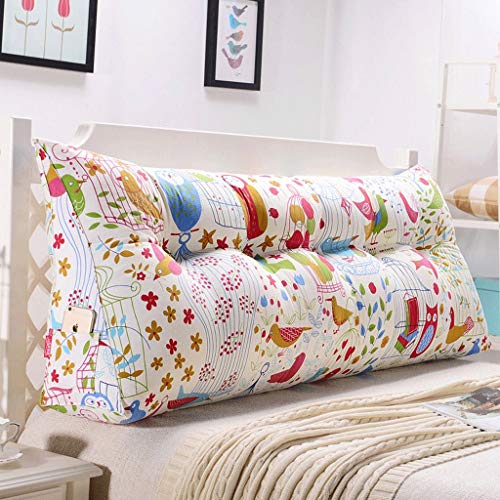 HYY-YY - Testiera per divano con schienale doppio, morbida, per letto Tatami, cuscino lombare in vita, colore: K, dimensioni: 90 cm