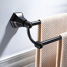 lxc Retro Black Bold Rounded Corners Copper Drill Hole Bagno Home Hotel Bagno Rack/Mensola/portasciugamani